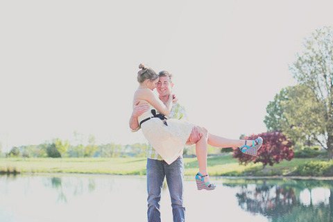 Maryland Farm Engagement by Jacquelyne Mae Photography