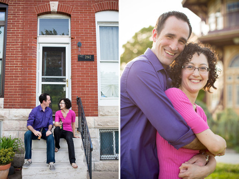 Patterson Park Engagement by Photography by Brea