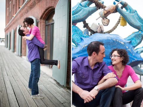 Patterson Park Engagement by Photography by Brea