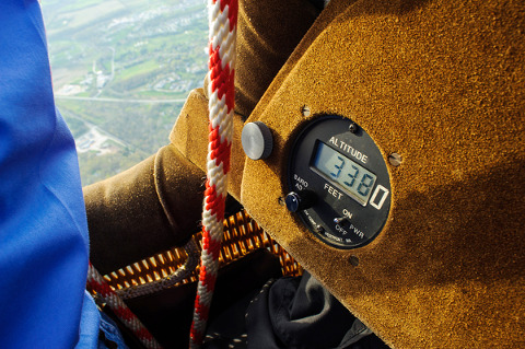 Westminster Hot Air Balloon Engagement by Amber Wilkie