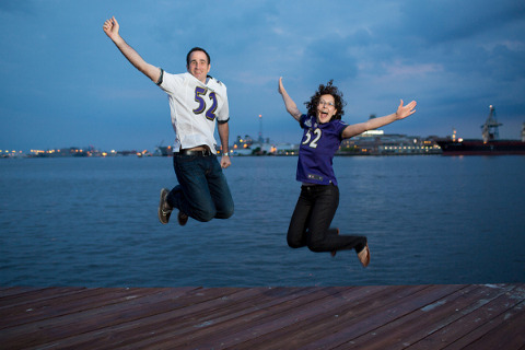 Patterson Park Engagement by Photography by Brea