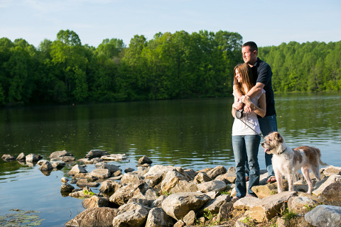 Centennial Park Engagement by Emily Chastain Photography