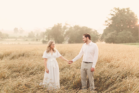 Frederick Sunrise Engagement by Nessa K Photography