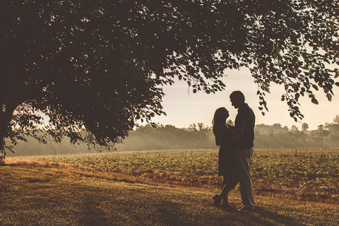 Frederick Sunrise Engagement by Nessa K Photography