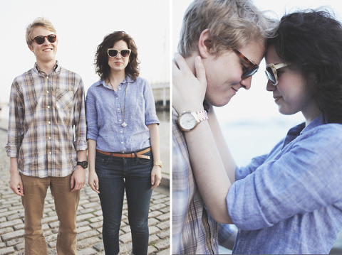Fells Point Engagement by Luke Eshleman Photography
