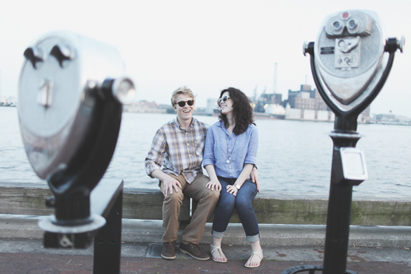 Fells Point Engagement by Luke Eshleman Photography