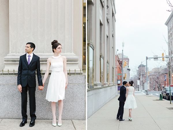 Enoch Pratt Library Wedding by Theresa Choi Photography