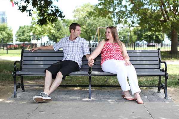 Federal Hill Engagement by Photos by Sarah Beth