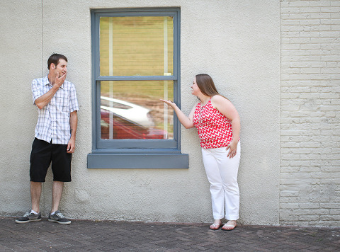 Federal Hill Engagement by Photos by Sarah Beth
