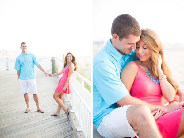 Ocean City Sunrise Engagement by Abby Grace Photography