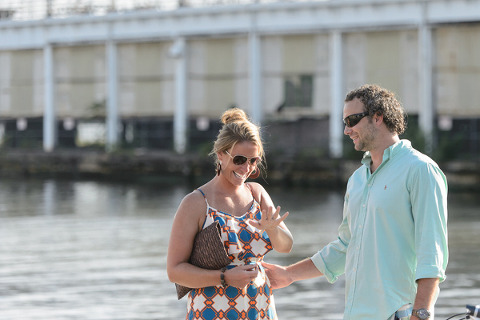 Baltimore Proposal by Ashley Michelle Photography