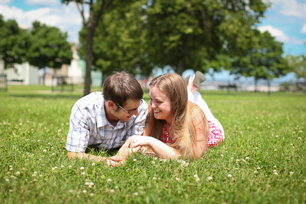 Federal Hill Engagement by Photos by Sarah Beth