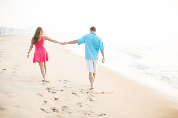 Ocean City Sunrise Engagement by Abby Grace Photography