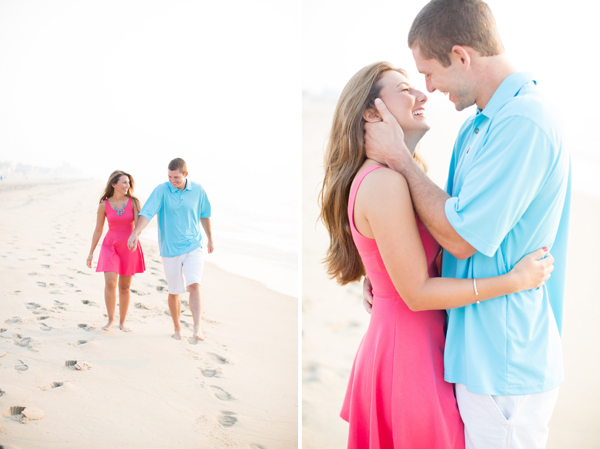 Ocean City Sunrise Engagement by Abby Grace Photography