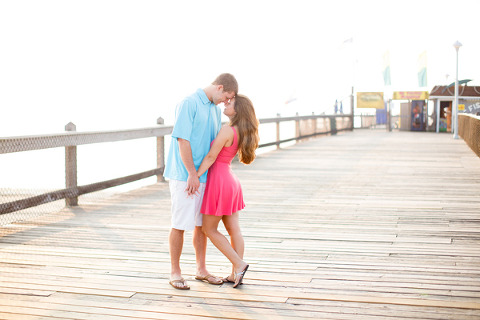 Ocean City Sunrise Engagement by Abby Grace Photography
