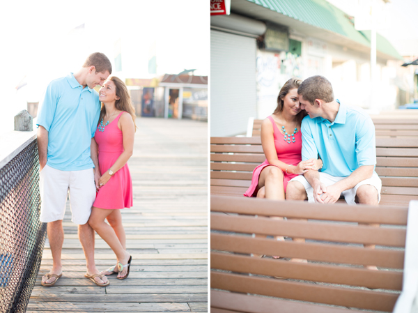 Ocean City Sunrise Engagement by Abby Grace Photography