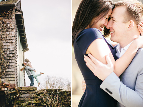 Woodlawn Manor Engagement by Julie Lim Photography