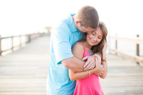 Ocean City Sunrise Engagement by Abby Grace Photography