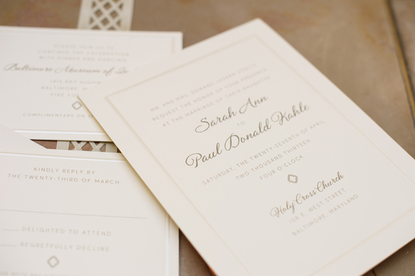 Baltimore Museum of Industry Wedding by Marcella Treybig