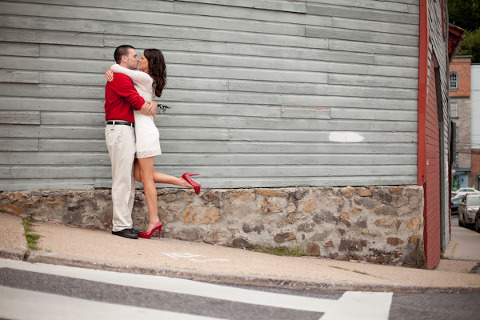 Ellicott City Engagement by J Fannon Photography