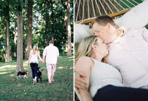 Eden Mill Park Engagement by Meghan Boyer Photography