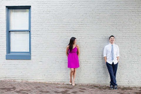 Federal Hill Engagement by Taeck Jang Photography