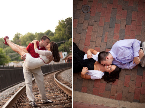 Ellicott City Engagement by J Fannon Photography