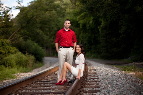Ellicott City Engagement by J Fannon Photography