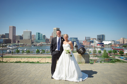 Baltimore Museum of Industry Wedding by Marcella Treybig