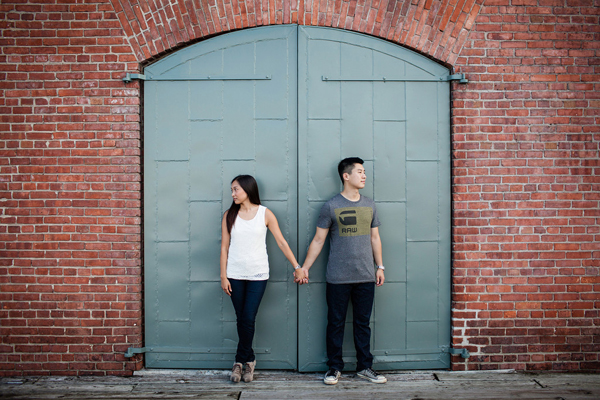 Fells Point Engagement by Taeck Jang Photography