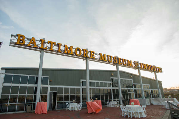 Baltimore Museum of Industry Wedding by Marcella Treybig