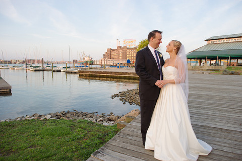 Baltimore Museum of Industry Wedding by Marcella Treybig