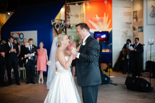 Baltimore Museum of Industry Wedding by Marcella Treybig