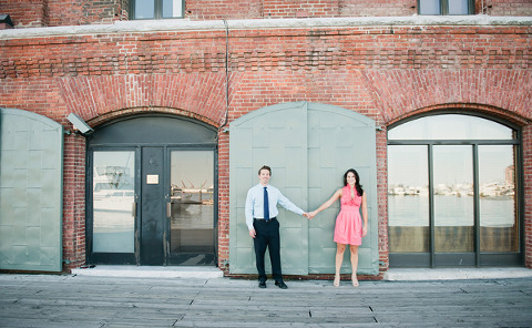 Federal Hill Engagement by Erin Wheeler Photography