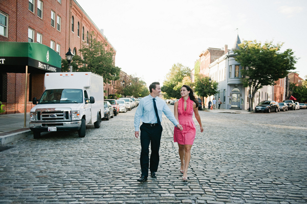 Federal Hill Engagement by Erin Wheeler Photography