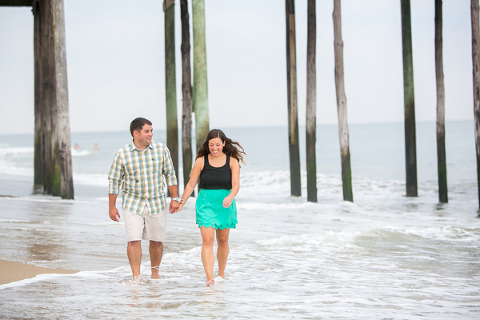 Ocean City Engagement by Dana Cubbage Weddings
