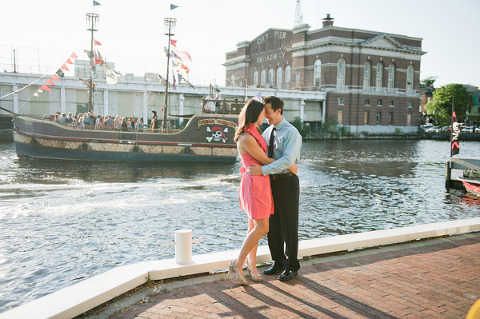 Federal Hill Engagement by Erin Wheeler Photography