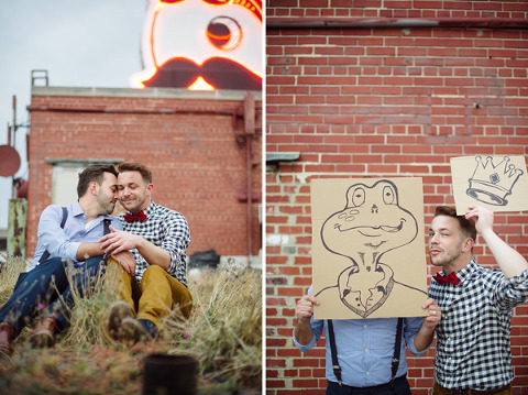 Natty Boh Tower Engagement by Marcella Treybig
