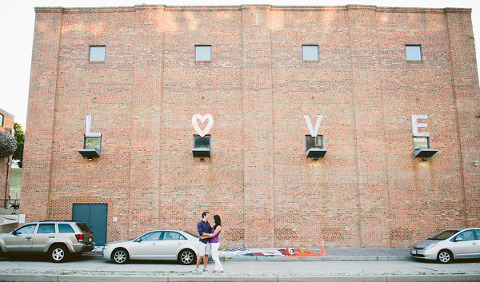 Federal Hill Engagement by Erin Wheeler Photography