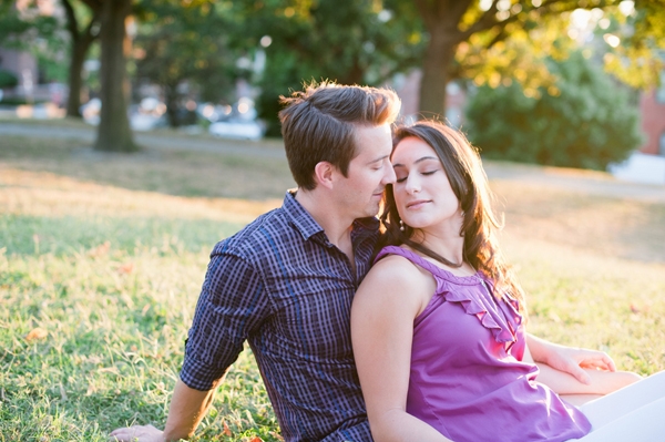 Federal Hill Engagement by Erin Wheeler Photography