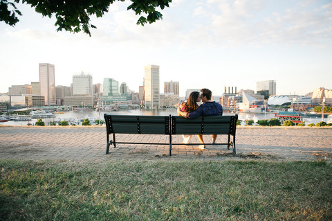 Federal Hill Engagement by Erin Wheeler Photography
