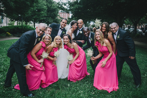 George Peabody Library Wedding by Val & Sarah