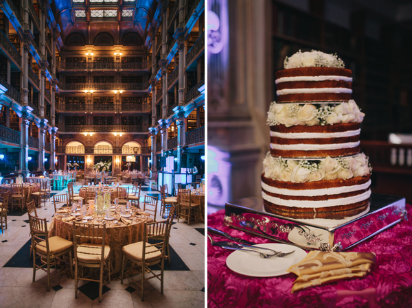 George Peabody Library Wedding by Val & Sarah