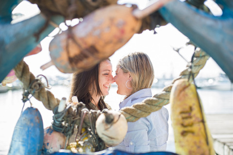 Baltimore Lesbian Engagement by Nicole Barr Photography