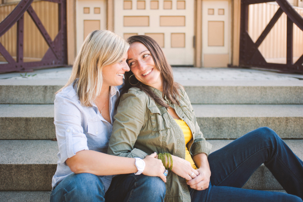 Baltimore Lesbian Engagement by Nicole Barr Photography
