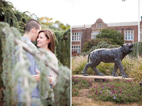 Towson University Engagement by Katie Nesbitt Photography