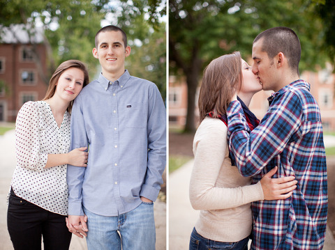 Towson University Engagement by Katie Nesbitt Photography