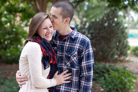 Towson University Engagement by Katie Nesbitt Photography