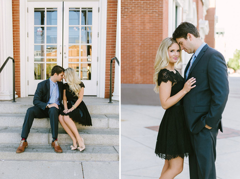 Baltimore City Engagement by Brittany DeFrehn Photography