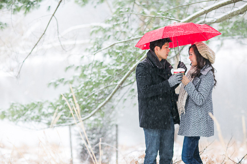 Snowy Winter Photos in Rockville, MD by Ann Hoang